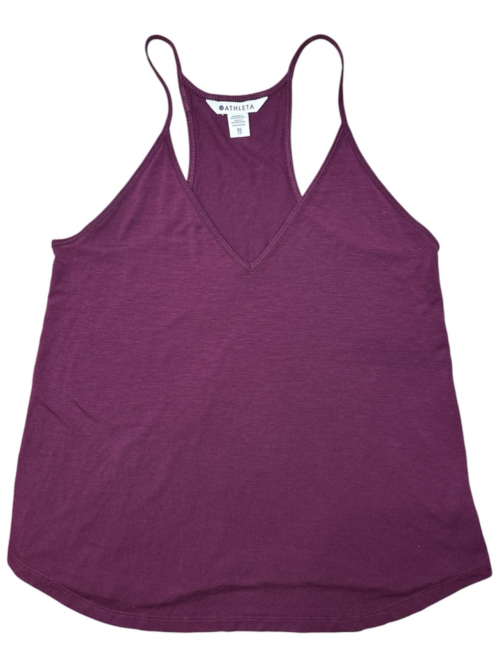 Athleta Burgundy Bliss Sleep Tank | XS